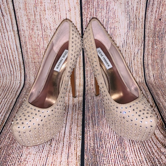 Steve Madden Shoes - Steve Madden Pumps W/ Rhinestones